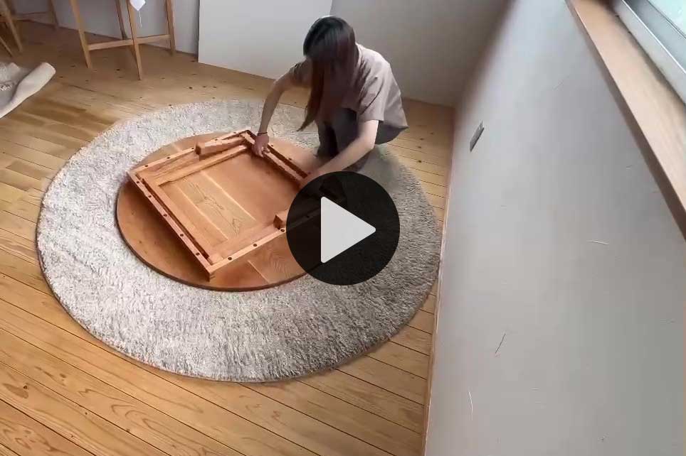 折り畳みちゃぶ台 動画サムネイル