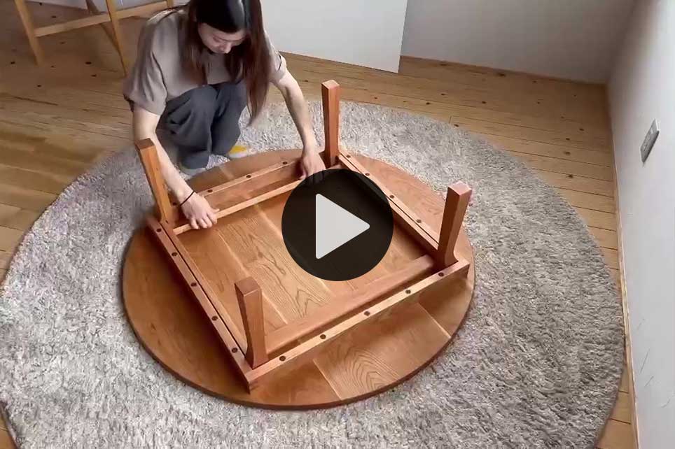 折り畳みちゃぶ台 動画サムネイル