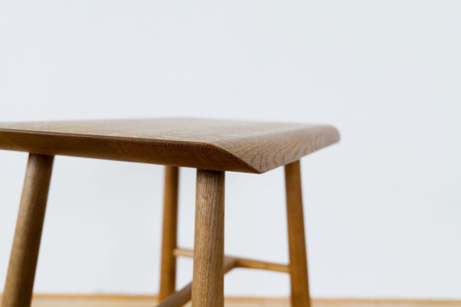 tip stool table [ナラ材]