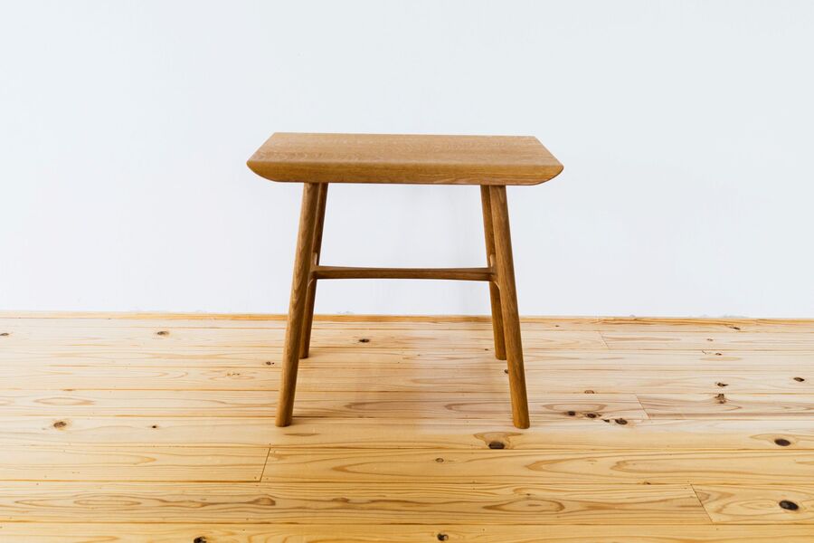 tip stool table [ナラ材]