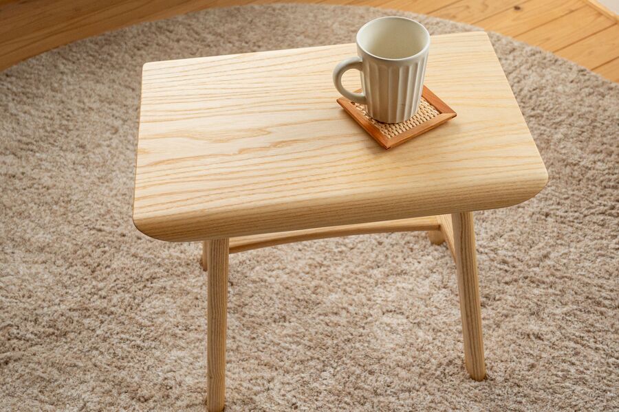 tip stool table [ホワイトアッシュ材]