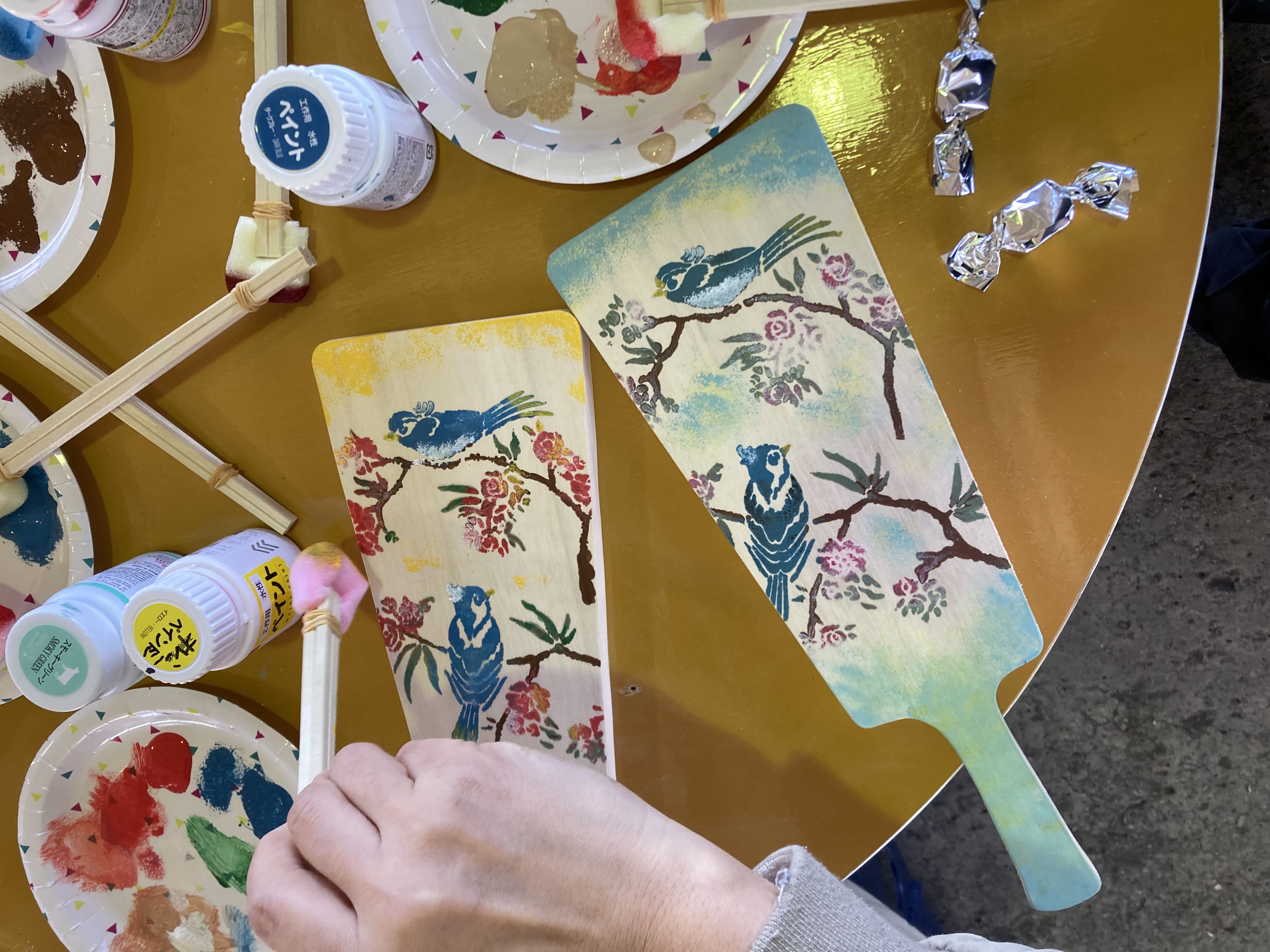 羽子板作り